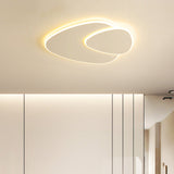 Modern Minimalist LED Ceiling Light with Abstract Ring Design