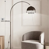 Modern Gold Arc Floor Lamp Adjustable LED Reading Light