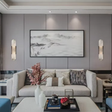 Luxury Marble Wall Sconce Modern Vertical LED Wall Light