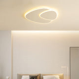 Modern Minimalist LED Ceiling Light with Abstract Ring Design