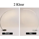 Modern Curved LED Arc Floor Lamp Minimalist Ambient Standing Light