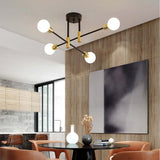 Modern Sputnik LED Ceiling Chandelier for Stylish Interior Lighting