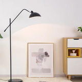 Modern Adjustable Arc Floor Lamp Metal LED Reading Light