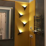 Modern Triangle LED Wall Lamp Minimalist Geometric Wall Light