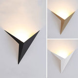 Modern Triangle LED Wall Lamp Minimalist Geometric Wall Light