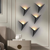 Modern Triangle LED Wall Lamp Minimalist Geometric Wall Light