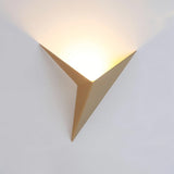Modern Triangle LED Wall Lamp Minimalist Geometric Wall Light