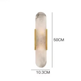 Luxury Marble Wall Sconce Modern Vertical LED Wall Light