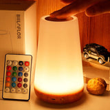 Smart Touch LED Ambient Table Lamp with Remote Control