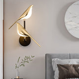 Modern Bird Wall Lamp Luxury Gold Decorative LED Wall Light