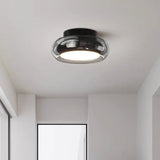 Modern Retro Glass Flush Mount Ceiling Light