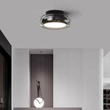 Modern Retro Glass Flush Mount Ceiling Light