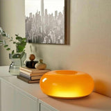 Modern Donut Shape LED Table Lamp for Ambient Mood Lighting