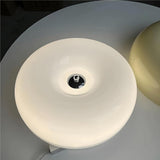 Modern Glass Disc Wall Lamp Minimalist Ambient LED Wall Light