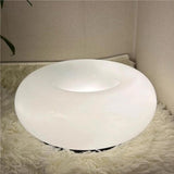 Modern Glass Disc Wall Lamp Minimalist Ambient LED Wall Light