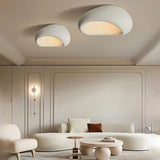 Modern Half Moon Flush Mount Ceiling Light for Soft Ambient Lighting