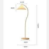 Modern Curved Floor Lamp Artistic LED Standing Light for Living Room